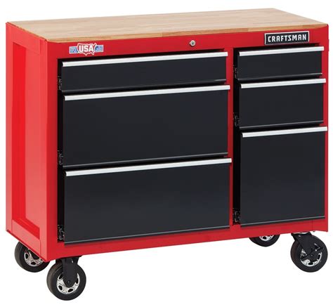 craftsman drawer steel rolling tool cabinet|craftsman double stack tool box.